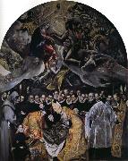 El Greco Burial of the Cout of Orgaz oil